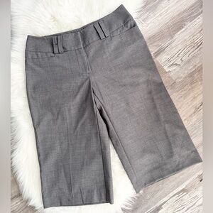 NEW Apt 9 AVA Curvier Fit Bermuda Gaucho Grey
 Women's Culottes